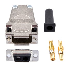1 pcs - FCT FMK 2 Way Cable Mount D-sub Connector Male/Female