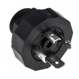 1 pcs - Hirschmann GSP 3P+E DIN 43650 A, Male Solenoid Valve Connector, No, 400 V Voltage