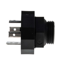 1 pcs - Hirschmann GSP 3P+E DIN 43650 A, Male Solenoid Valve Connector, No, 400 V Voltage