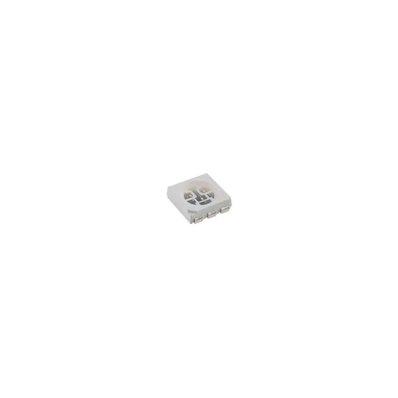 10 pcs : SMTL6-RC - Mid-Power LEDs - Single Colour LED, SMD, PLCC6, Red, 620nm, 1350mcd, Water Clear Lens, 140 Deg Viewing Angle
