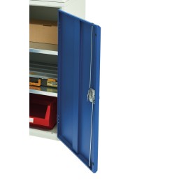 1 pcs - Bott 2 Door Steel Lockable Floor Standing Cupboard, 1050 x 550 x 2000mm