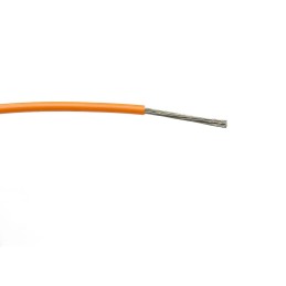 500 pcs - RS PRO Orange 1mm² Hook Up Wire, 32/0.2 mm, 500m, PVC Insulation
