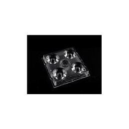 10 pcs : LL04CR-CEC09L06 - LED Lighting Reflectors LED 4 in 1 Lens 4 Cree XHP35/XPE2/G2