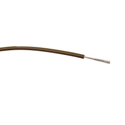 500 pcs - RS PRO Brown 1mm² Hook Up Wire, 32/0.2 mm, 500m, PVC Insulation