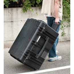 1 pcs - GT Line Mod. 7745.B Waterproof Watertight Case With Wheels, 836 x 641 x 489mm