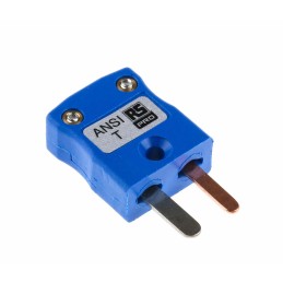 1 pcs - RS PRO In-Line Thermocouple Connector for Use with Type T Thermocouple, Miniature Size, ANSI Standard