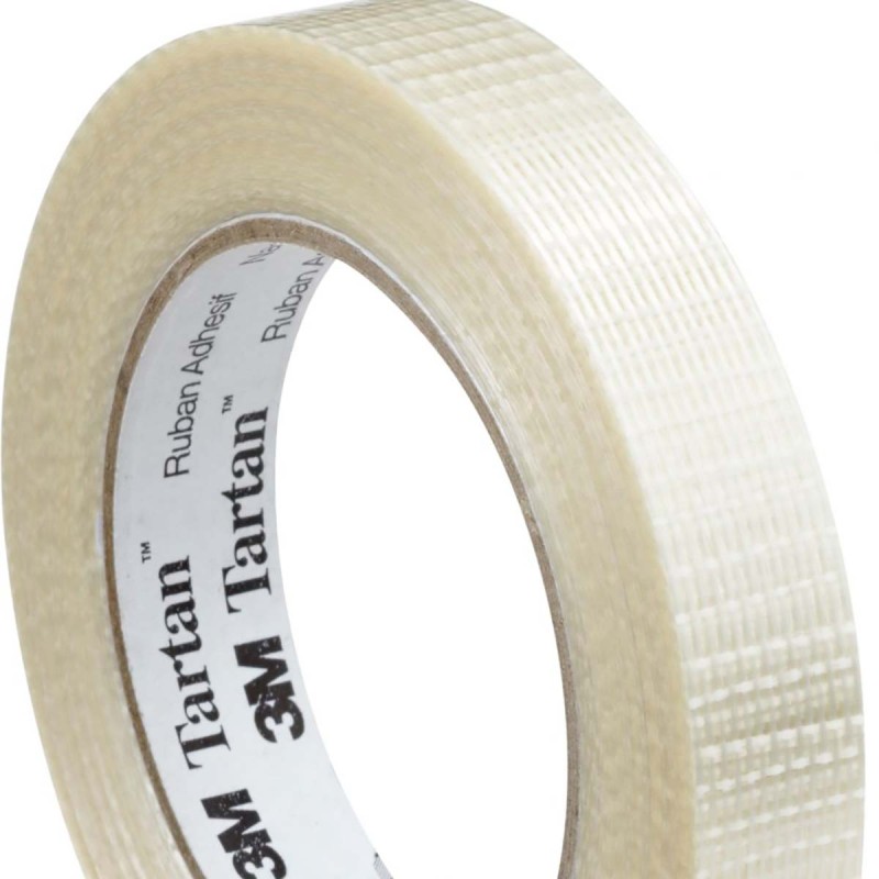 1 pcs - 3M TARTAN 8954 Duct Tape, 50m x 25mm, Transparent