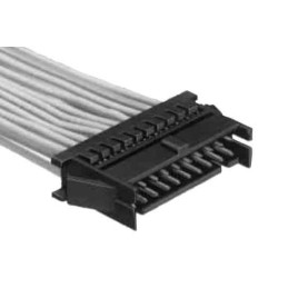 100 pcs - Hirose, DF11 Male Connector Housing, 2mm Pitch, 4 Way, 2 Row