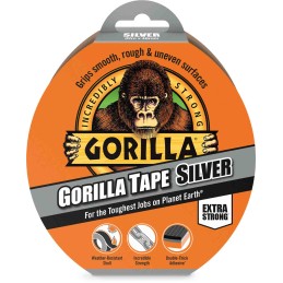 1 pcs - GORILLA GLUE EUROPE LTD Duct Tape, 8.2m x 48mm, Silver