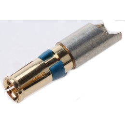 1 pcs - Amphenol FCI, DW Series, Female Solder D-Sub Connector Power Contact, Gold over Nickel Power, 8 AWG
