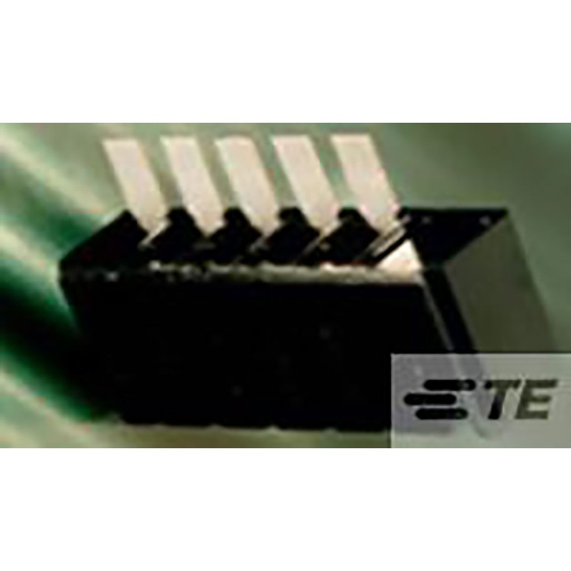 1 pcs - TE Connectivity Straight Through Hole PCB Header, 5 Contact(s), 5.0mm Pitch, 1 Row(s), Shrouded