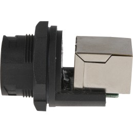 1 pcs - Amphenol LTW Series Female RJ45 Connector, Panel Mount, Cat5e, STP Shield