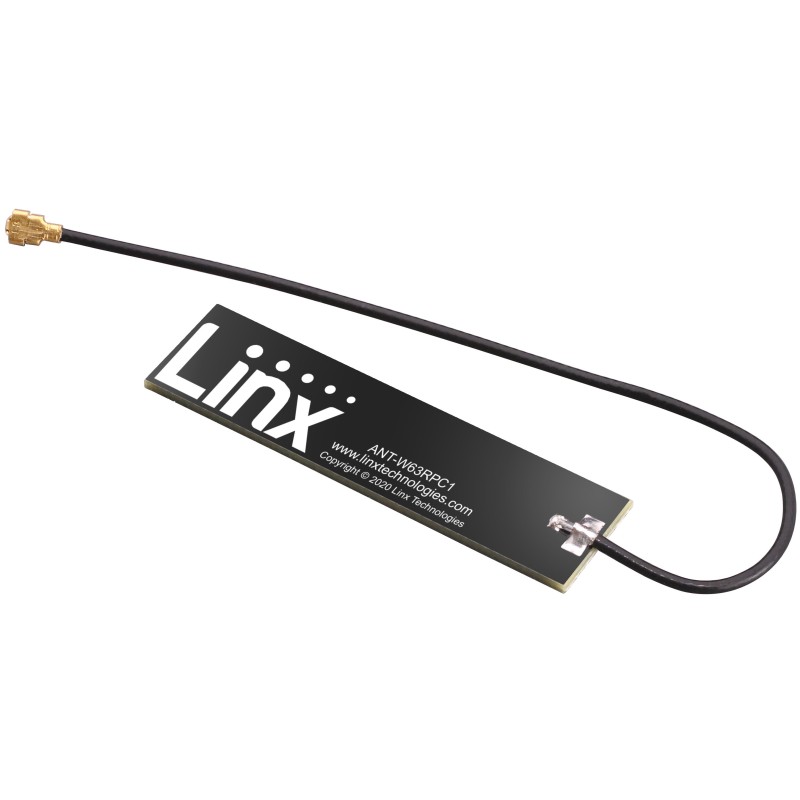 1 pcs - Linx ANT-W63RPC1-MHF4-100 WiFi Antenna