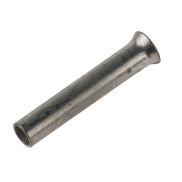 100 pcs - JST, WE Crimp Bootlace Ferrule, 10mm Pin Length, 1.4mm Pin Diameter, 1mm² Wire Size