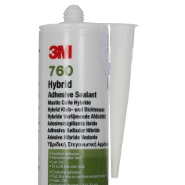 1 pcs - 3M 760 UV Black Sealant Paste 295 ml Cartridge