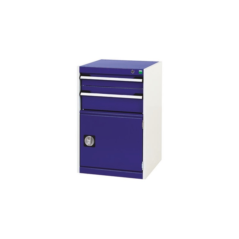 1 pcs - Bott 2 Cabinet, Steel, 800mm x 525mm x 525mm, Blue, Grey