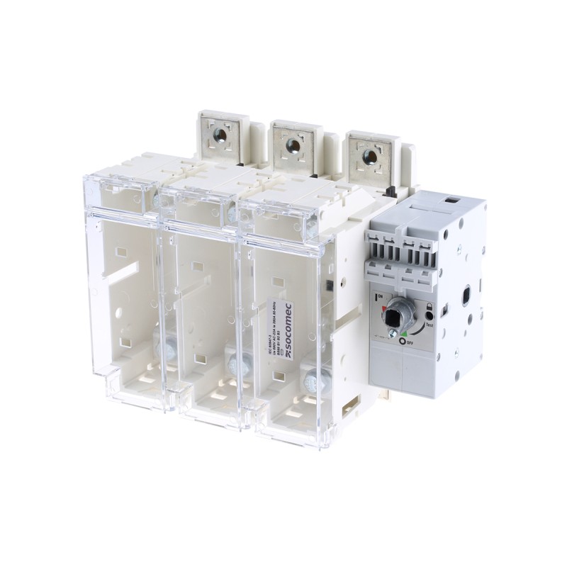 1 pcs - Socomec Fuse Switch Disconnector, 3 Pole, 250A Max Current, 10A Fuse Current