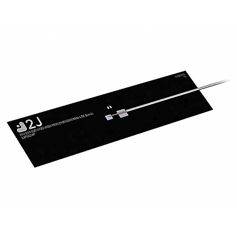 1 pcs - 2J Antenna 2JF0424P-150MC137-UFL Patch Multiband Antenna with UFL Connector, 2G (GSM/GPRS), 3G (UTMS), 4G (LTE)