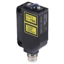 1 pcs - Omron Background Suppression Distance Sensor, Block Sensor, 20 mm - 300 mm Detection Range