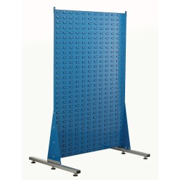 1 pcs - RS PRO PP Louvre Panel Storage Unit, 1500mm x 1000mm, Blue