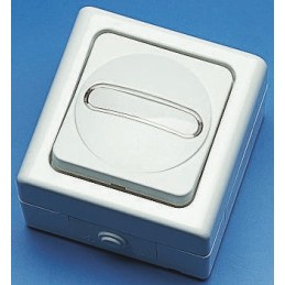 1 pcs - Kopp White Wet Room Switch