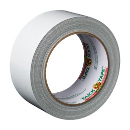 1 pcs - DUCK TAPE Duck Tape 232335 Duct Tape, 25m x 50mm, White, Gloss Finish