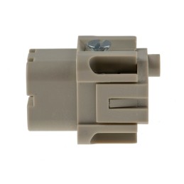 1 pcs - HARTING Heavy Duty Power Connector Insert, 10A, Female, Han A Series, 4 Contacts