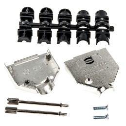 1 pcs - HARTING D-sub Series Metal D Sub Backshell, 15 Way