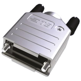 1 pcs - TE Connectivity ADK Series ABS D Sub Backshell, 15 Way, Strain Relief