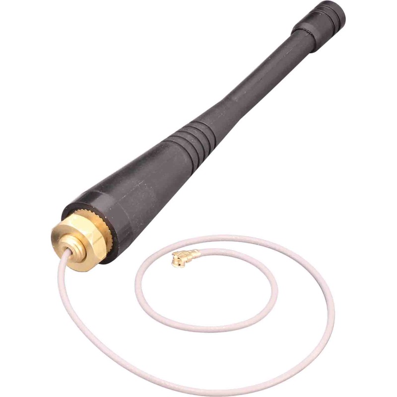 1 pcs - Linx ANT-B28-PW-QW-UFL Whip WiFi Antenna with UFL Connector, 2G (GSM/GPRS), 3G (UTMS), 4G (LTE)