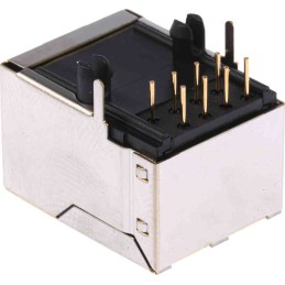 1 pcs - RS PRO Female RJ45 Connector, PCB Mount