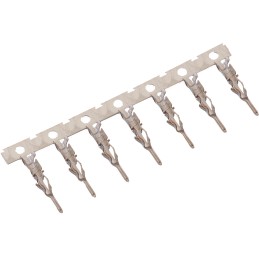 100 pcs - Wurth Elektronik WR-MPC3 Series Male Crimp Terminal, 26AWG Max