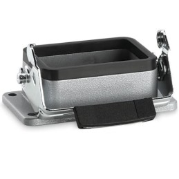 1 pcs - Epic Contact Connector Set, 6 Way, 16A, Female, H-BE, Panel Mount, 440 V