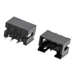 100 pcs - Hirose DF3 Series Straight Through Hole PCB Header, 3 Contact(s), 2.0mm Pitch, 1 Row(s), Shrouded