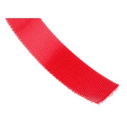 1 Reel of 5 M - RS PRO Cable Tie, Hook and Loop, 5m x 16 mm, Red Nylon