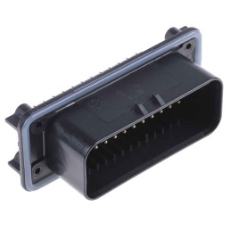 1 pcs - TE Connectivity, AMPSEAL Automotive Connector Plug 35 Way, Solder Termination