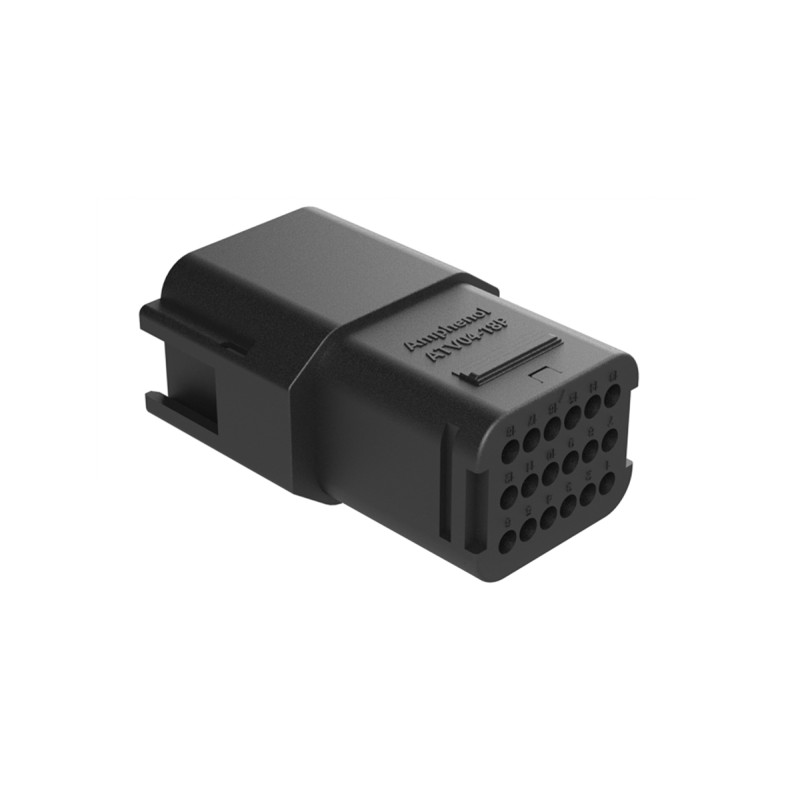 1 pcs - Amphenol Industrial, ATV Automotive Connector Socket 18 Way