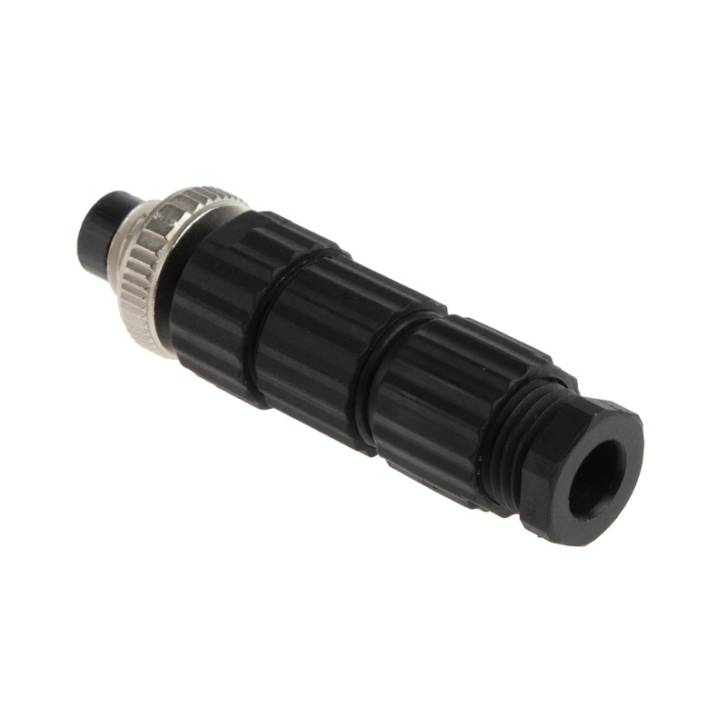 100 pcs - Hirschmann Circular Connector, 4 Contacts, Cable Mount, M8 Connector, Socket, Female, IP67, E Series