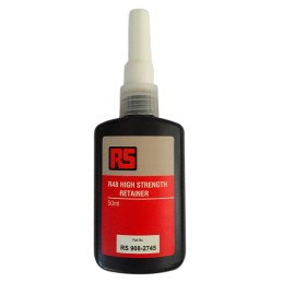 1 pcs - RS PRO Green High Strength, Retaining Compound 2, 1-Acetyl-2-Phenylhydrazine, 2-Bis(Acryloyloxymethyl)Butyl Acrylate,