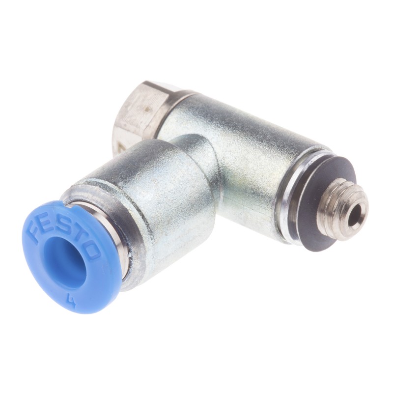 1 pcs - Festo GRLZ Series Tube Flow Regulator, 4mm Tube Inlet Port, 193154