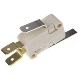 1 pcs - ZF Short Lever Micro Switch, Tab Terminal, 21 A @ 250 V ac, SPDT
