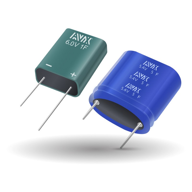 1 pcs - KYOCERA AVX 7.5F Supercapacitor -10 - +30% Tolerance, SCM 4.2V dc, Through Hole