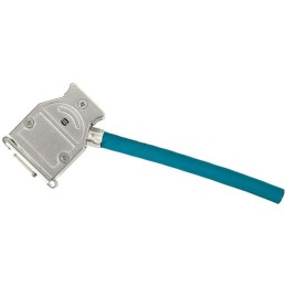 1 pcs - HARTING D-Sub, InduCom Series Metal Angled, Straight D Sub Backshell, 9 Way