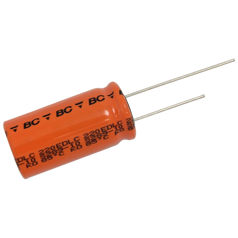 1 pcs - Vishay 30F Supercapacitor -20 - +50% Tolerance, 220 EDLC 2.7V dc, Through Hole