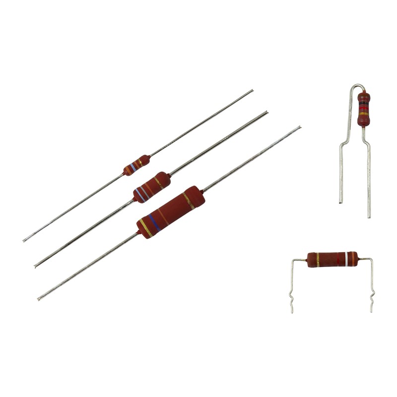 10 pcs - PR02000201809JR500 Vishay 18Ω Metal Film Resistor 2W ±5% PR02000201809JR500