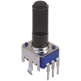 10 pcs - PTV09A-4225F-B103 Bourns 10kΩ Rotary Potentiometer 1-Gang Panel Mount, PTV09A-4225F-B103