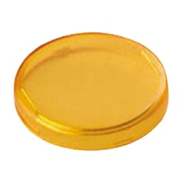30 pcs - A0263D Panel Mount Indicator Lens Round Style, Yellow, 26mm diameter