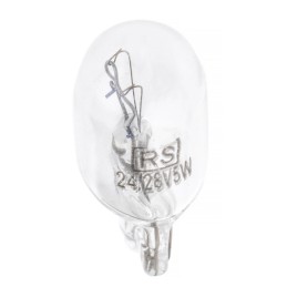 50 pcs - RS PRO Wedge Indicator Light, Clear, 24 - 28 V, 179/208 mA