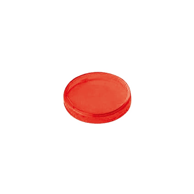 30 pcs - A0263B Panel Mount Indicator Lens Round Style, Red, 22mm diameter