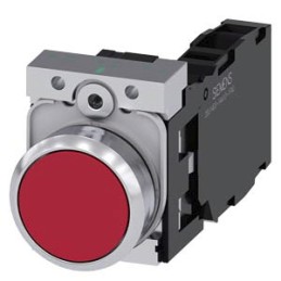 1 pcs - Siemens 3SU1 Series Push Button, Panel Mount, 22mm Cutout, SPDT